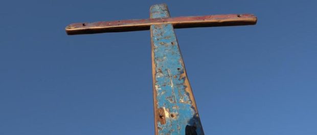 Acollida de la creu de Lampedusa