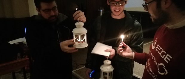 Acollida de la Llum de la Pau de Betlem