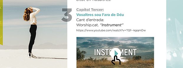 3- Vosaltres sou l’ara de Déu
