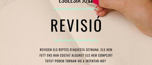 Pregària 35 – Església Jove