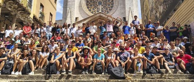 La Delegació diocesana per a la joventut acull un grup de 120 joves pelegrins de l’arxidiòcesi de Milà